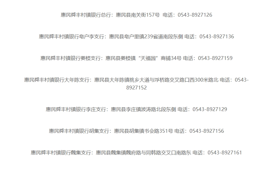 网点位置